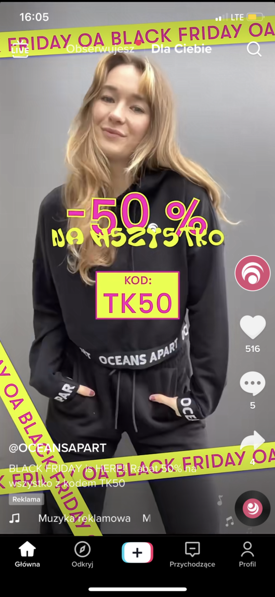 In-Feed Ads TikTok